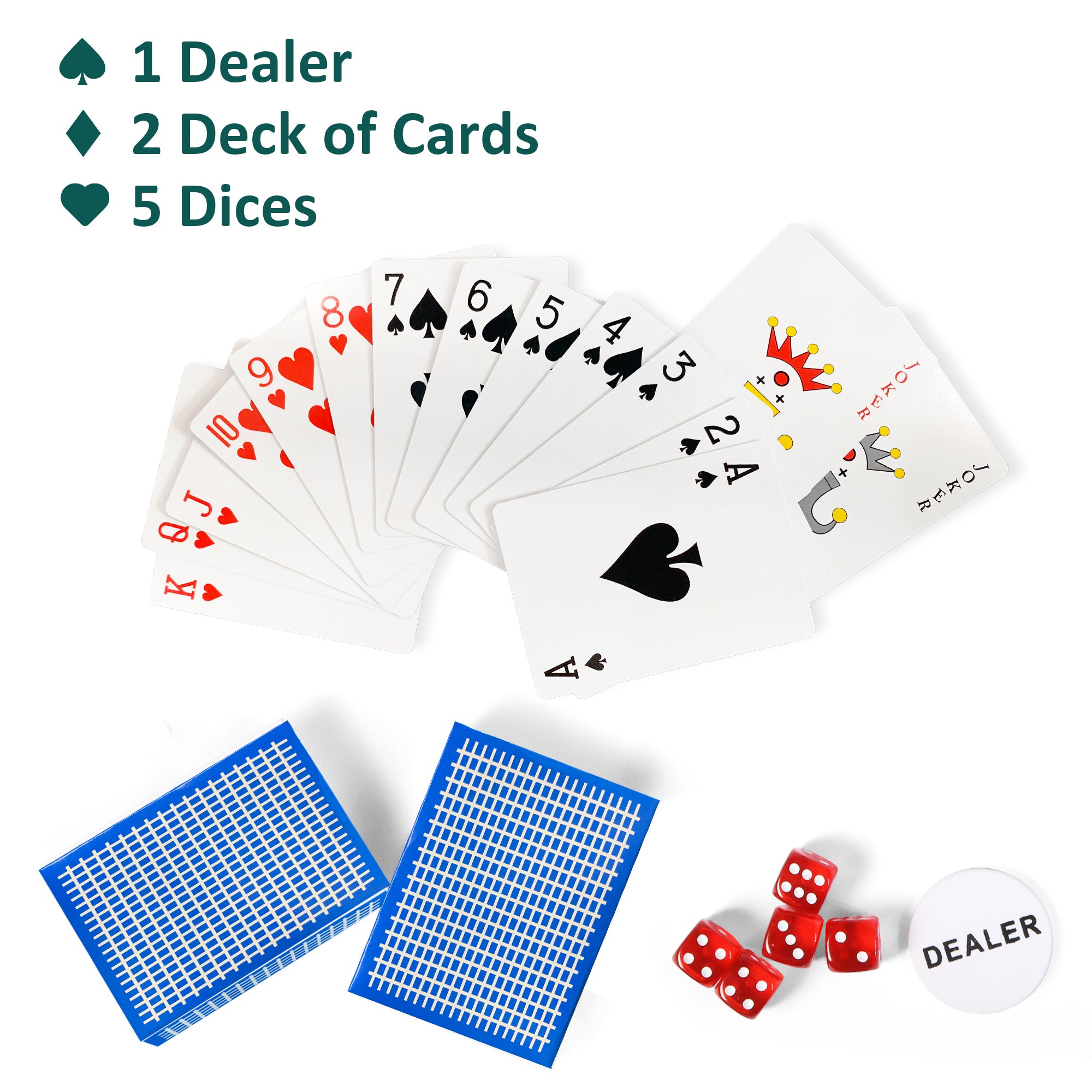 300 Poker Chip Set, 11.5 Gram Poker Set Casino Clay Poker Chips Sets with Case
