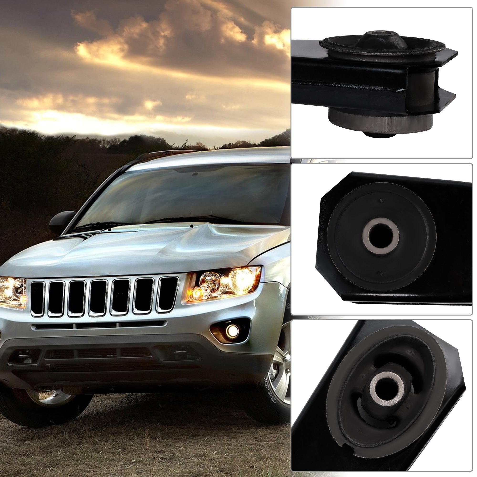 2x Control Arm Kit for Jeep Grand Cherokee 1999-2004 - Bosonshop