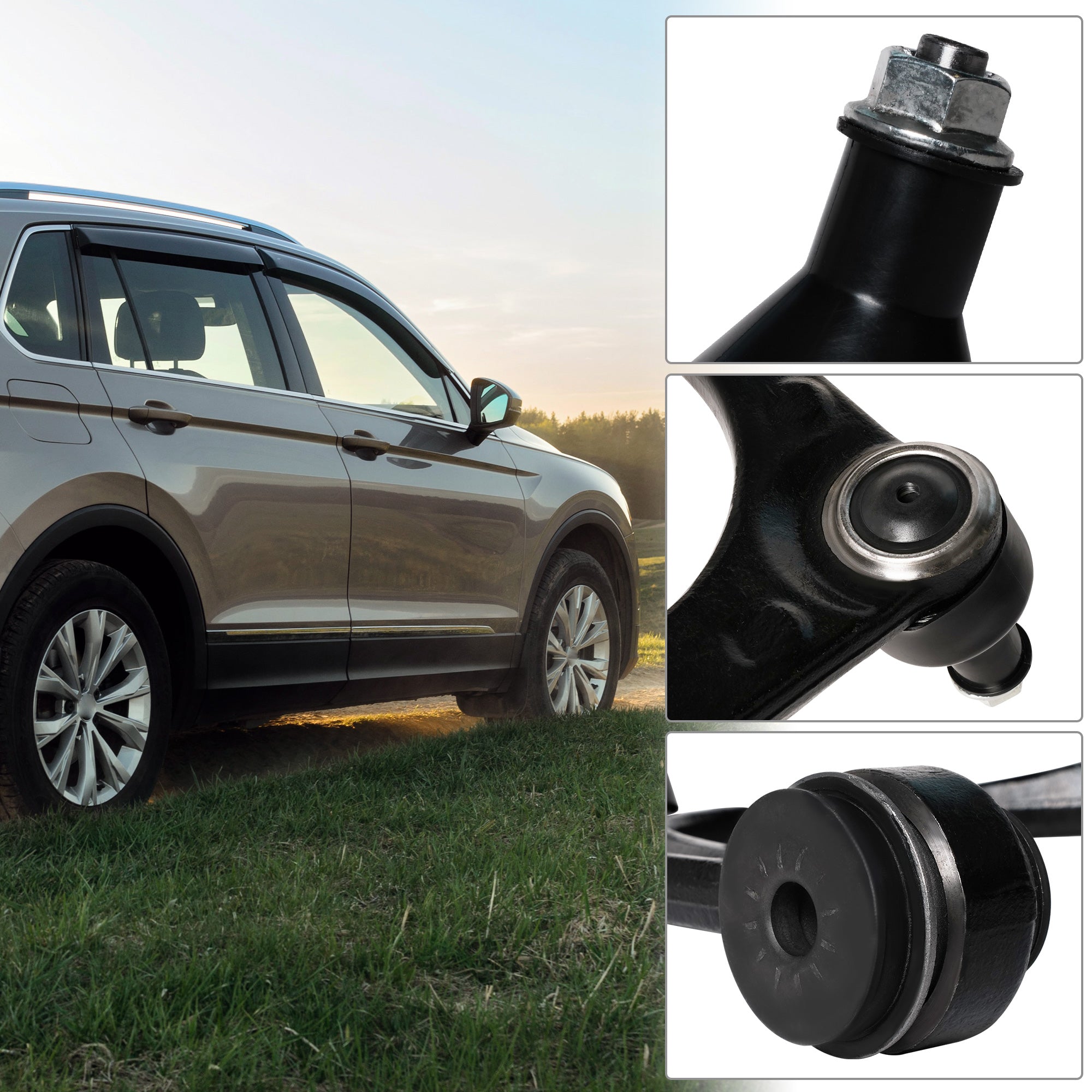 Set of 2 Upper Control Arm w/ Ball Joint for Cadillac Escalade - Bosonshop