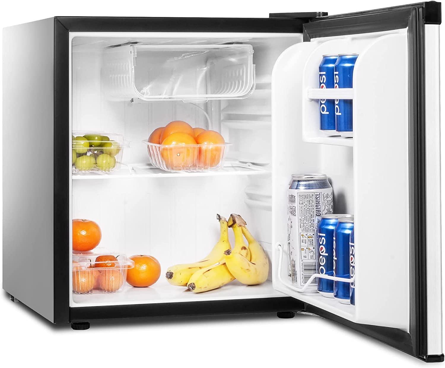 1.6 Cu.Ft. Compact Refrigerator with a chiller box & Adjustable Legs - Bosonshop