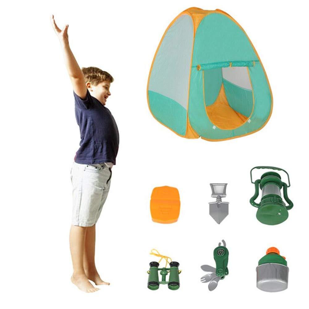 Bosonshop Kids Camping Set with Tent Camping Gear Tool