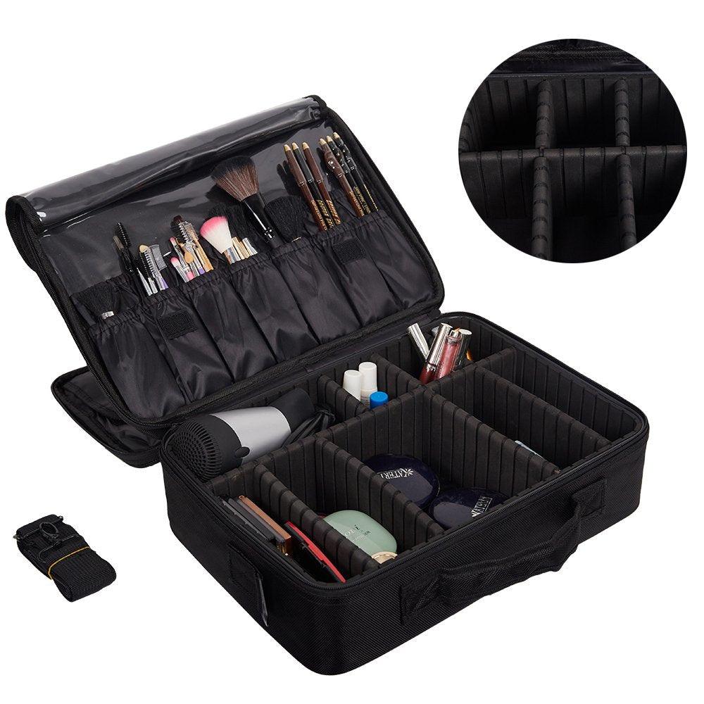 Bosonshop Makeup Bag Travel Makeup Case Cosmetic Organizer Bag Mini Makeup Train Case