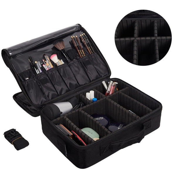 Makeup Bag Travel Makeup Case Cosmetic Organizer Bag Mini Makeup Train Case