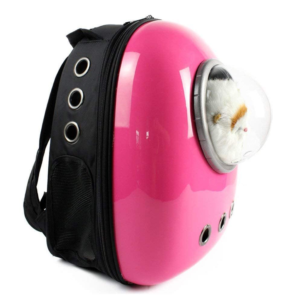 Bosonshop Pets Carrier Backpack Traveler Bubble Space Capsule Travel Bag Breathable Tote