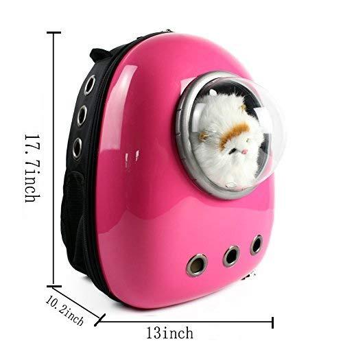 Bosonshop Pets Carrier Backpack Traveler Bubble Space Capsule Travel Bag Breathable Tote