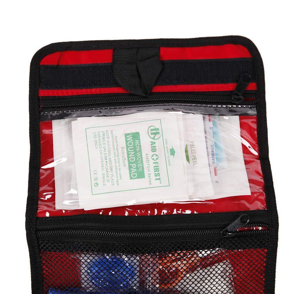 Bosonshop First Aid Kit Portable Medical Kit for Home and Outdoor