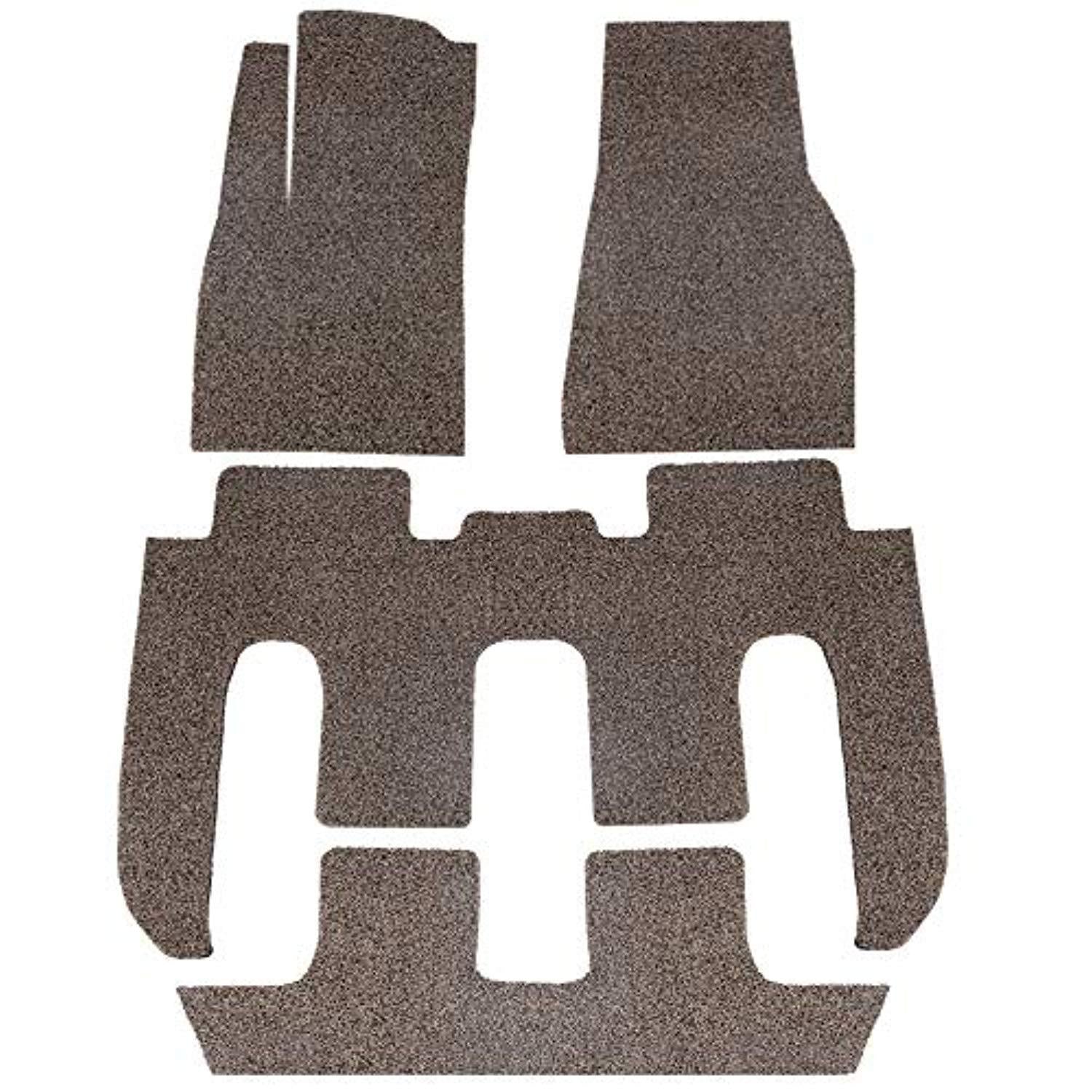 Bosonshop Tesla Model X-7 Seat Floor Mats Set All Weather, Gray