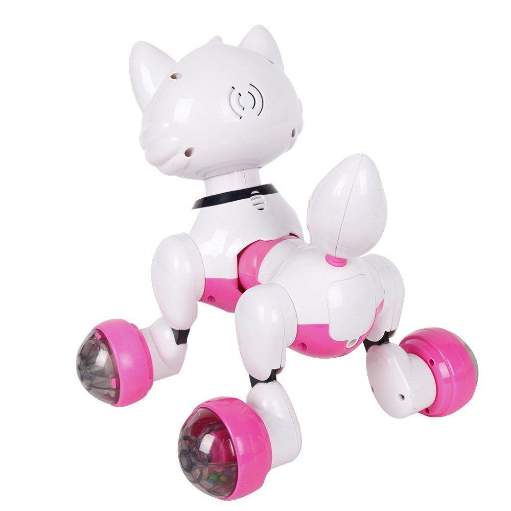 Bosonshop Interactive Cat Voice Recognition Electronic Robot Toy Cat Dancing Pet for Kid