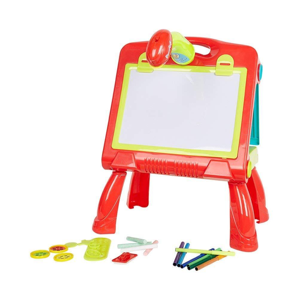 Bosonshop Educational Development Drawing Toy Study Table with Projector Toy for Girls & Boys Ages 6 7 8 9