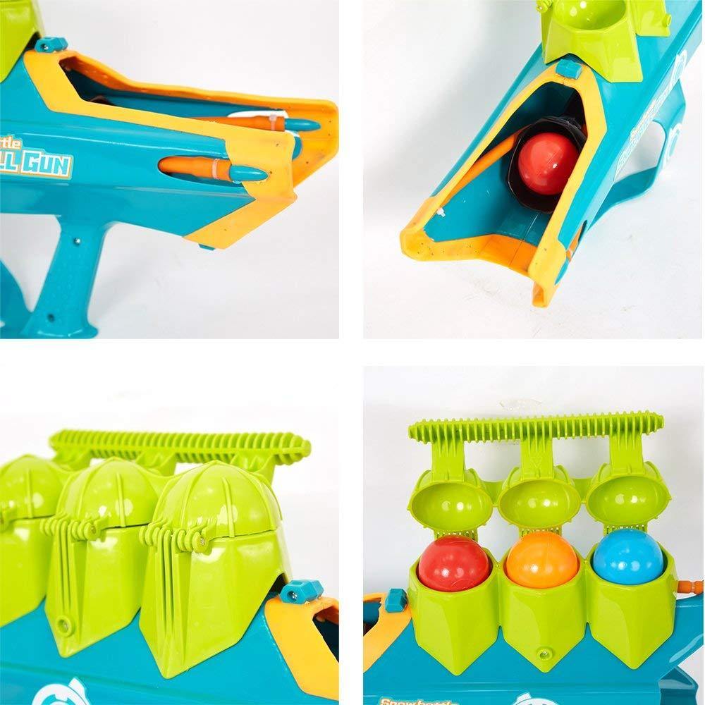 3 In 1 Snowball Launcher Gun Water Ballon Shooter Snowbattle Toy for Kids - Bosonshop