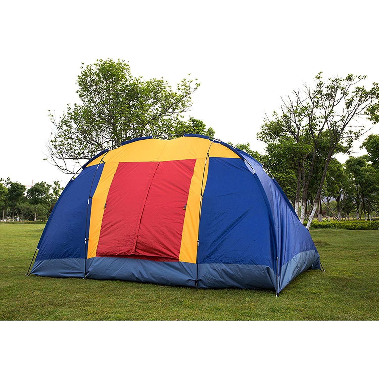 Bosonshop Outdoor 8 Persons Easy SetUp Family Large Tent for Traveling with Portable Bag