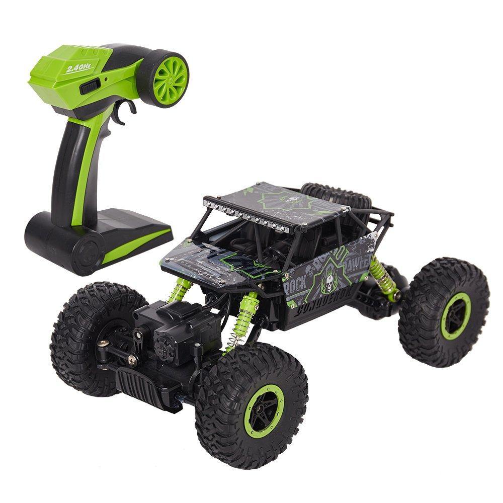 Bosonshop Remote Control Car 4WD Off Road Rock Crawler Vehicle 2.4 GHz