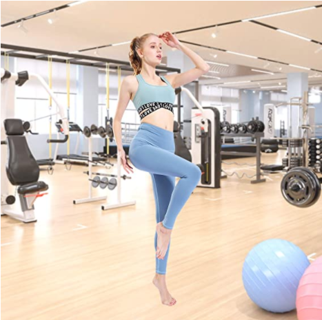 Women’s High Waist Leggings Yoga Workout Sport Pants Tight Soft Comfort - Bosonshop