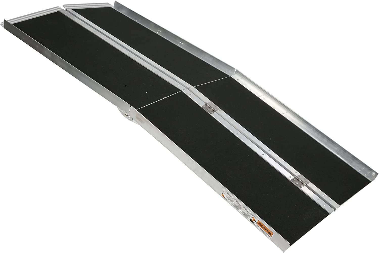 (Out of Stock) 6 ft. Multifold Aluminum Portable Wheelchair Ramp w/ Slip-Resistant Surface