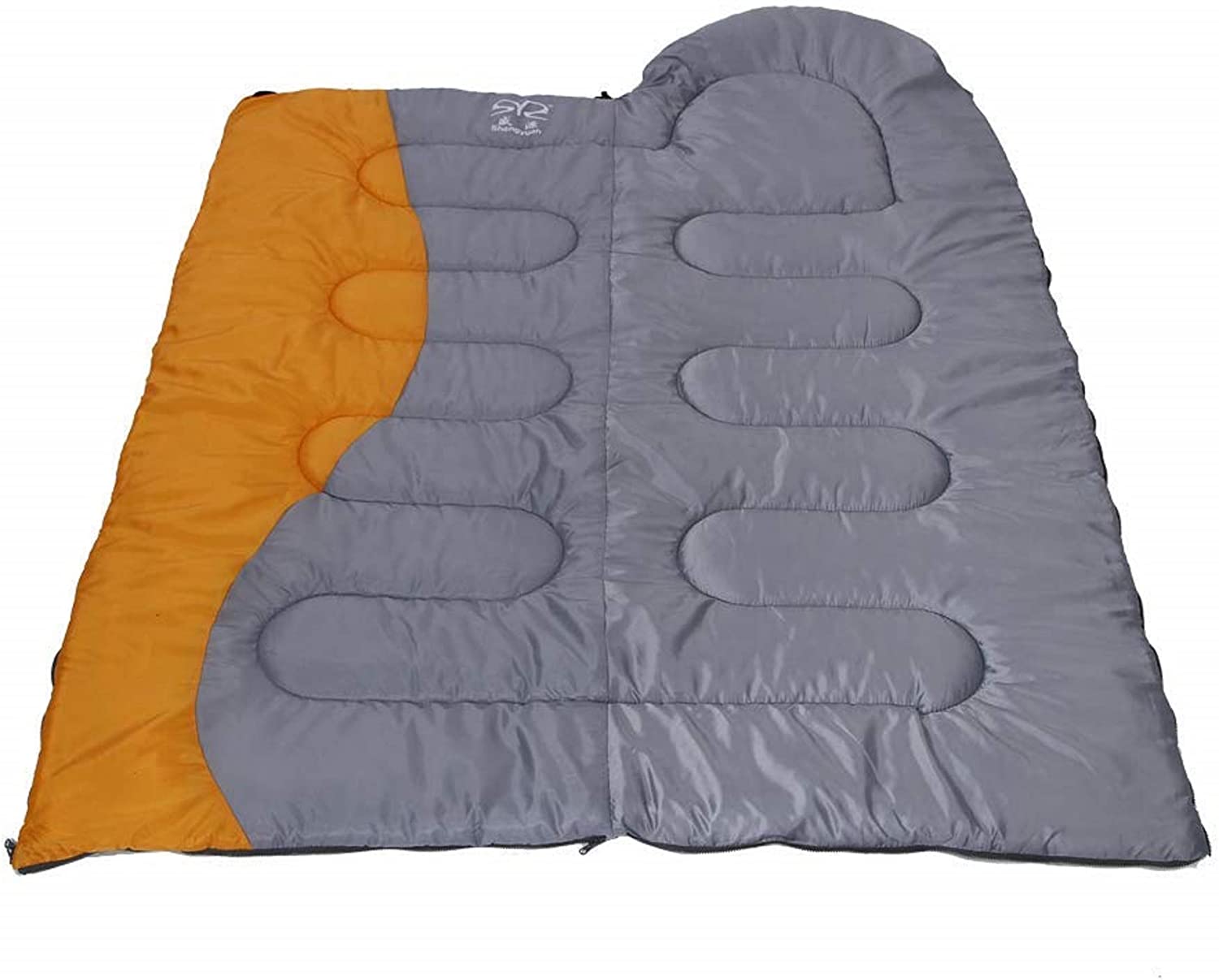 (Out of Stock) Lightweight Portable Waterproof Insulation Sleeping Bag Suit, Orange