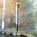 Stretch Film, 20 inches * 1000 Feet Shrink Film, Industrial Strength with Handles, for Handling, Four Rolls