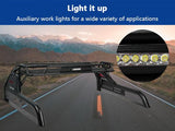 Adjustable Truck Roll cage Light holder Universal Sport frame Roll cage suitable for full size pickup trucks, for Silverado 1500, F-150, Sierra 1500, Ram 1500, Tundra
