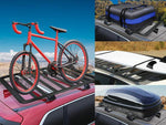 67 "x52" Universal Aluminum Automotive Roof Deck Roof Cargo Carrier System Heavy Duty Flat Roof Luggage Rack, 660 lbs Maximum Load