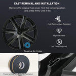 19 Inch Wheel Cover Wheel Hubcaps Fit for 2019-2023 Tesla Model Y, Set of 4 Hub Caps Rim Protector Replacement Kit Exterior Accessories