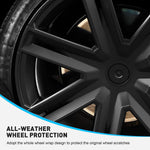 19 Inch Wheel Cover Wheel Hubcaps Fit for 2019-2023 Tesla Model Y, Set of 4 Hub Caps Rim Protector Replacement Kit Exterior Accessories
