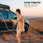 8 Gallon Pressurized Water Tank for SUVs, Vehicles, Pick-up Trucks Water Supply and Outdoor Activities Water Supply