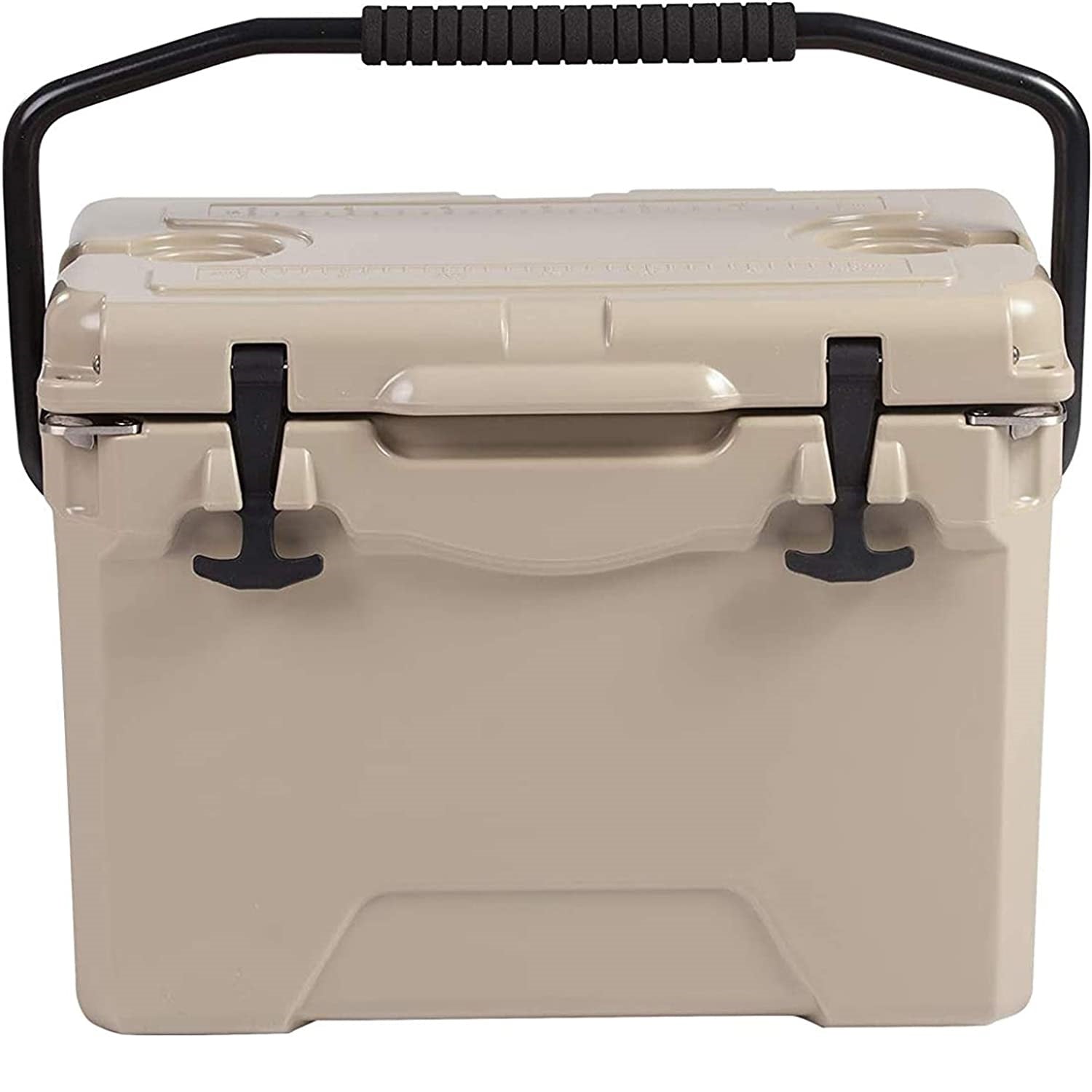 Portable Coolers, Keep Ice Up to 5 Days, Rotomolded Insulation Ice Chest for Camping, Fishing, Hunting, BBQs & Outdoor Activities, 25QT