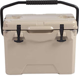 Portable Coolers, Keep Ice Up to 5 Days, Rotomolded Insulation Ice Chest for Camping, Fishing, Hunting, BBQs & Outdoor Activities, 25QT