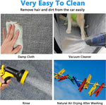 5-in-1 Dog Car Seat Cover for Back Seat 600D Oxford Cloth Waterproof Pet Seat Cover Hammock Fit Most Cars, Trucks & SUVs