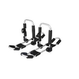 2 in 1 Kayak Roof Rack, 2 Pack Folding Bilateral Car Racks for Canoe, SUP, Surfboard, Ski Board, Kayak J-Bar Storage on SUV and Truck Crossbar