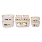 Bosonshop 18 Piece Food Storage Container Set with Easy Locking Lids,BPA Free and 100% Leak Proof,Plastic