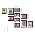 Bosonshop 10pc Multi Pack Picture Frame Value Set