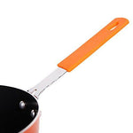 Bosonshop Mini Aluminum Nonstick Butte Warmer Milk Cookware Pot Silicone Handle