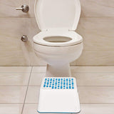 Bosonshop 2 PCS 10" Tall Non-Slip Step Stool for Kids Adults Large Stools with Strong Portable Carrying Handle (White)