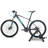 Bosonshop Portable Magnetic Bicycle Indoor Exercise with Noise Reduction Wheel Black
