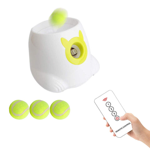 Bosonshop nteractive Ball Launcher for Dogs with Tennis Balls with remote control