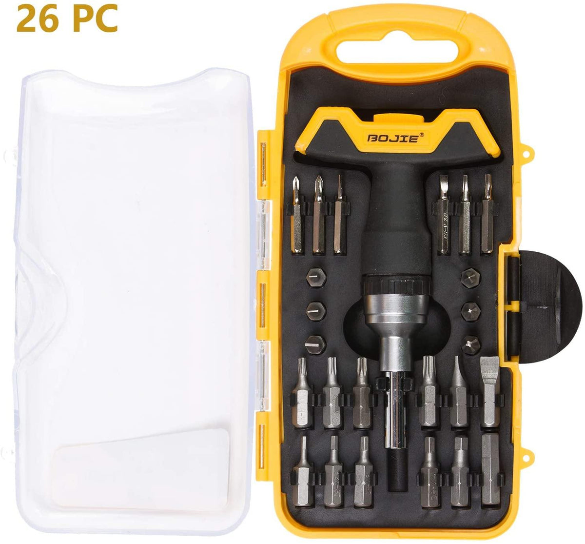 Screwdriver Set 26 PCS Professional Multi-Purpose Tool Screwdriver Bit ...