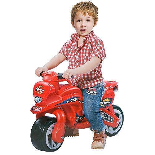 Bosonshop Plastic Balance Bike Outdoor & Indoor Stroller Toy Motorcycle 2 Wheel Walking Activity Trainer