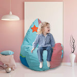 Bosonshop 3 Feet Bean Bag Chair Cute Cartoon Sofa Seat for Children