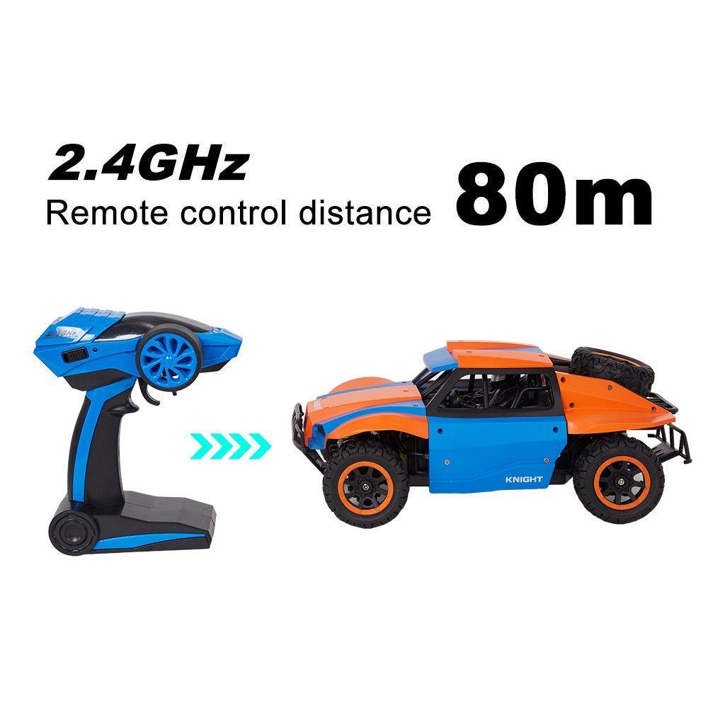 Bosonshop High Speed Race Toy RC Trucks 1/18 Scale 4WD Remote Control Car Vehicle Racing Monster Electric Buggy