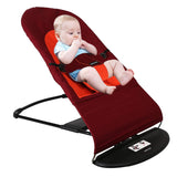 Bosonshop Baby Bouncer Balance Soft Rocking Chair,Automatic Swing Bring Fun Experience, Cotton