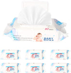 Best Baby Wipes Water Wipes Soft Cleaning Wipes Natural Wet Wipes, 6 Packs, 480 Wipes - Bosonshop