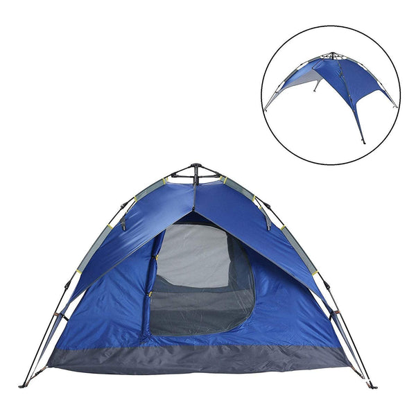 3-4 Person Double-Door Waterproof Family Camping Tent