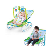 Baby Portable Rocking Chair Music Bouncer and Rocker Seat with Removable Toys - Bosonshop