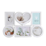 Bosonshop Home Creative Collage Wall-Mounted Plastic Photo Frame