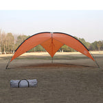 Bosonshop Large Canopy Tent Anti-UV Sun Shelter, Easy Setup, Orange