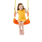 Bosonshop Kids Swing Play Set Indoor and Outdoor Home Swing with Shelf Baby Hanging Seat for Backyard