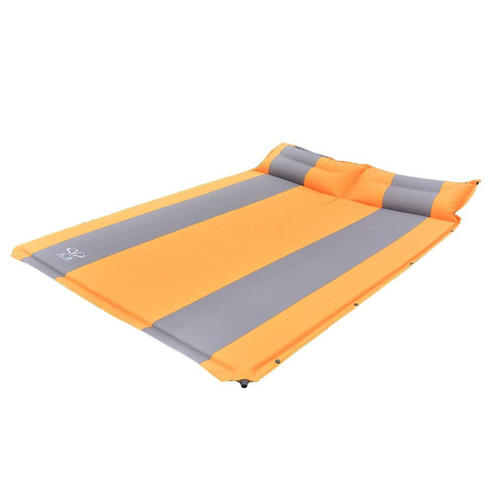 Bosonshop Double Splicing Self Inflating Air Mattress Mat Bed for camping