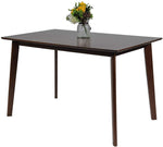 Rectangle 6-Person Wood Dining Tables for Kitchen Modern Home Furniture Espresso - Bosonshop