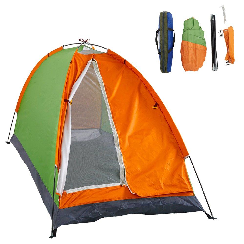 Bosonshop Outdoor Lightweight Portable Single Person Easy SetUp Tent with Carry Bag