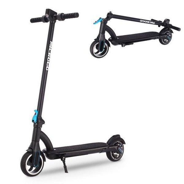 Foldable Electric Scooter w/ 250W Motor & 2 Level Adjustable Speeds Double Braking System